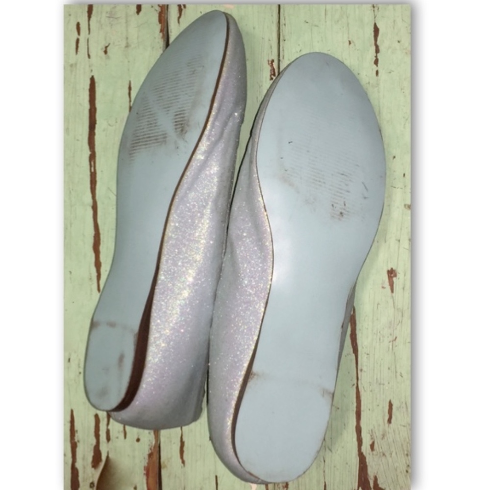 Betsey Johnson 'Dance' Slip On Glitter Flats - Picture 6 of 8
